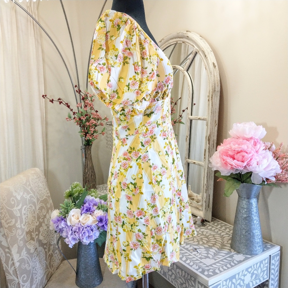 🍒NWOT🍒 FOR LOVE & LEMONS  MINI DRESS XS - Picture 5 of 9